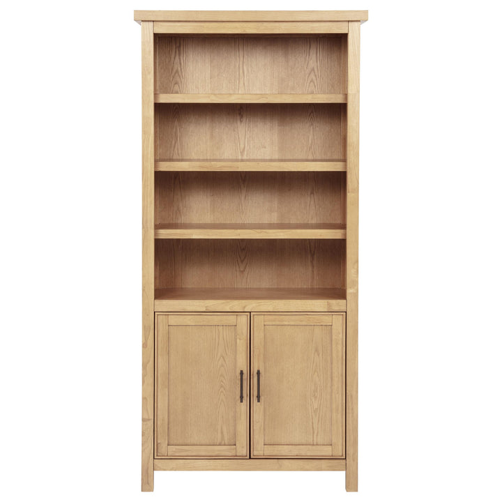 Vermes 72-inch 2-door Home Office Cabinet Bookcase Light Ash