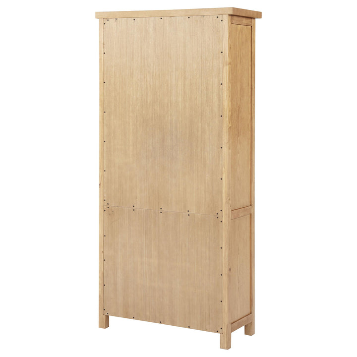 Vermes 72-inch 2-door Home Office Cabinet Bookcase Light Ash