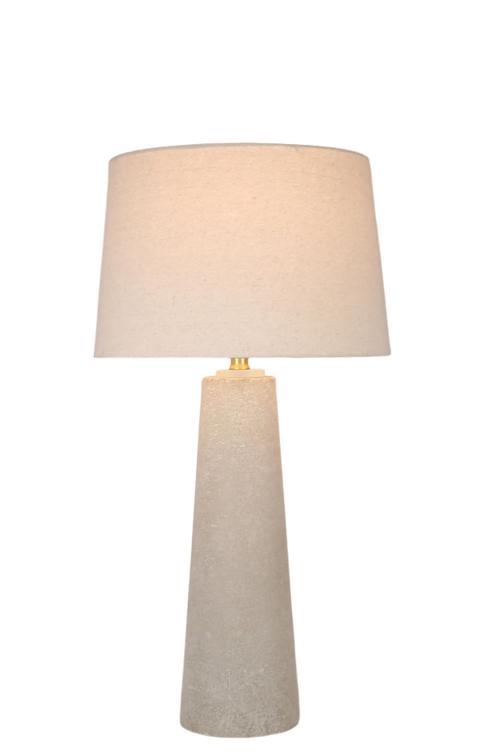 Mystic Frost Glass Table Lamp With Night Light (Set of 2) - Frosted Glass / Frosted Crystal