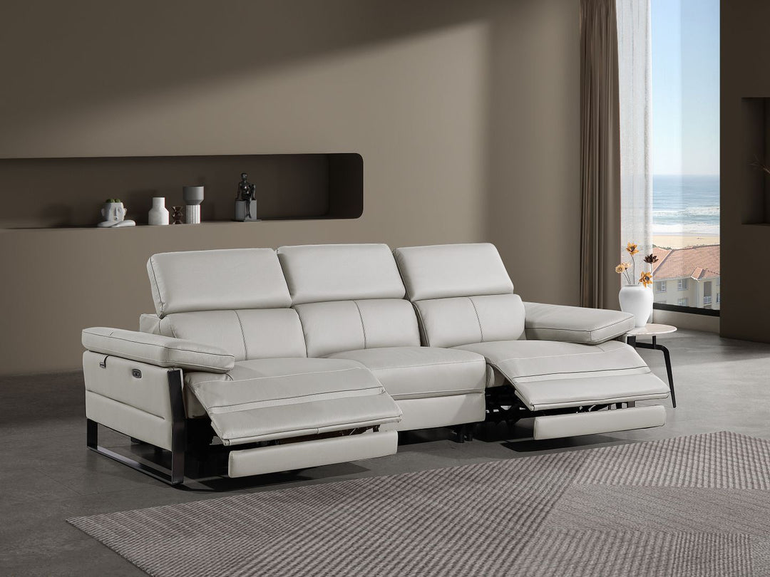1246 - Modular Power Dual Reclining Sofa With Power Reclining Headrests