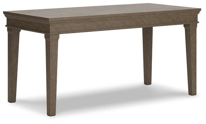 Janismore - Weathered Gray - Home Office Desk