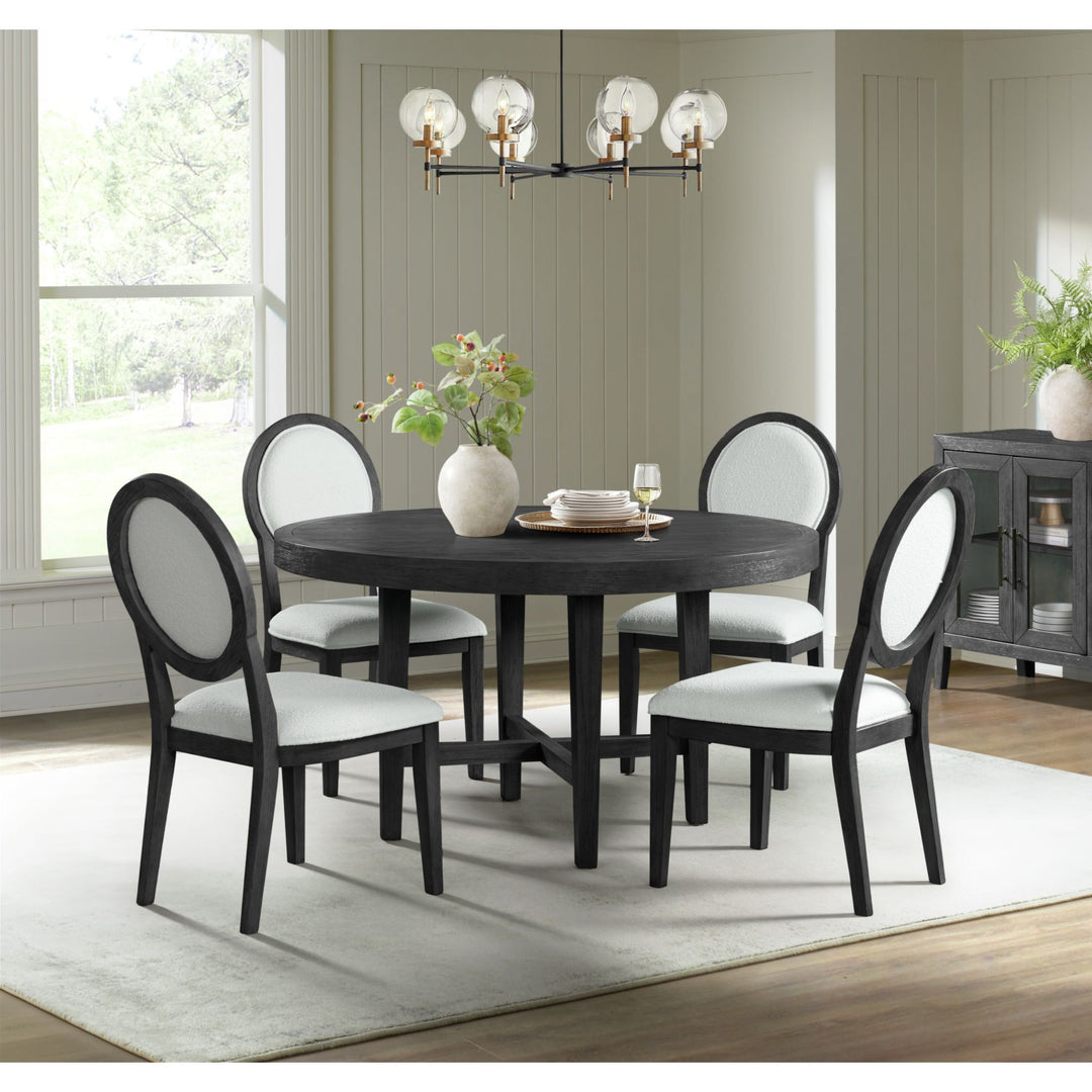 Versailles - Contemporary Standard Height Round Dining Set