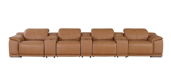 9762 - 7-Piece Modular Power Reclining Sofa With 4 Power Recliners