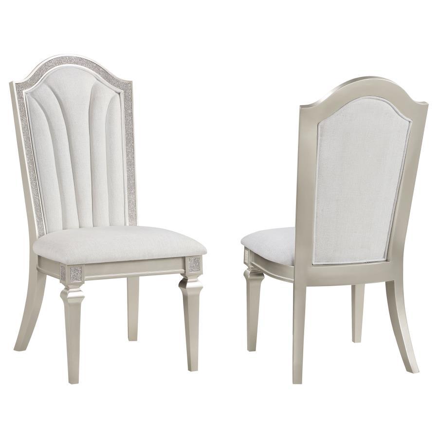 Evangeline - Wood Dining Side Chair (Set of 2) - Silver Oak