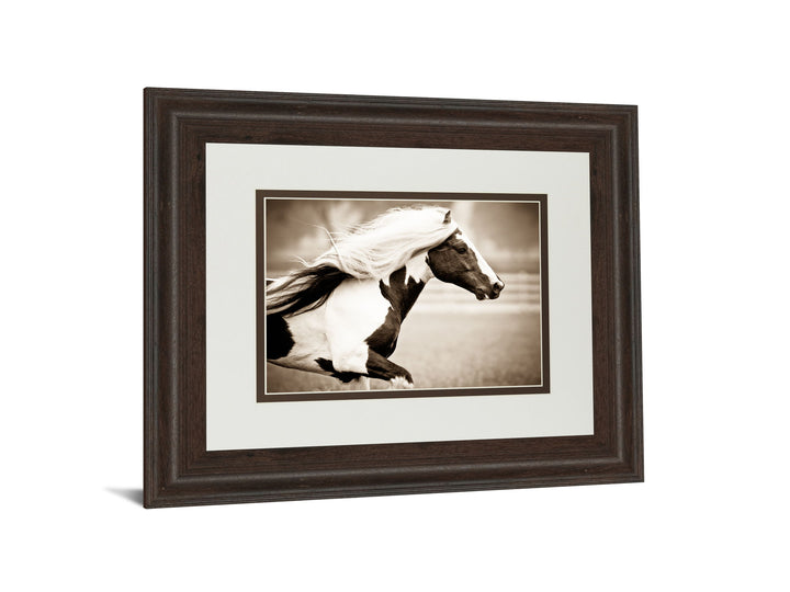 Gypsies Pride By Carol Walker - Framed Print Wall Art - Light Brown