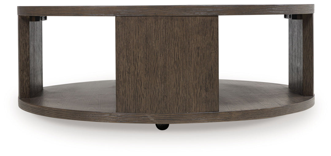 Neo - Rich Brown - Round Cocktail Table