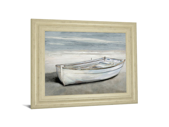 Beached By Mark Chandon - Framed Print Wall Art - Gray