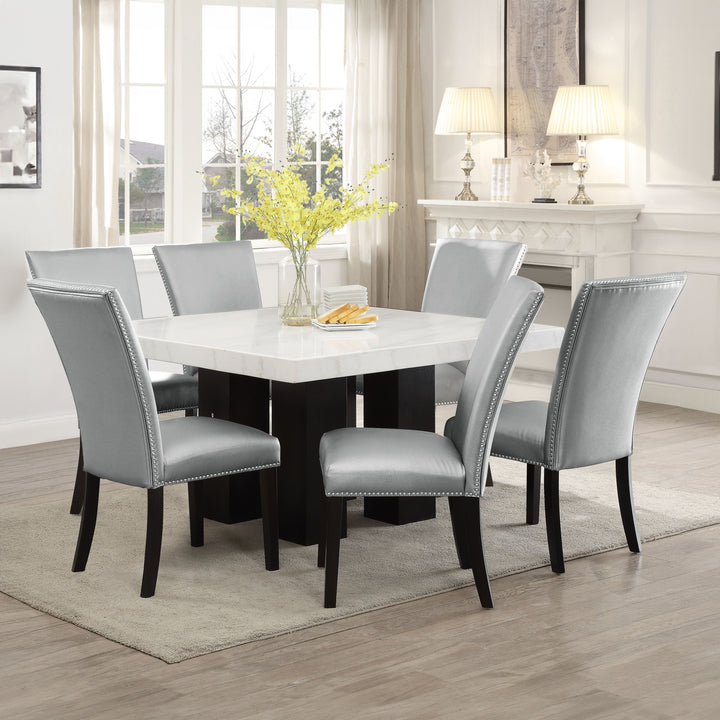 Camila - Square Dining Set - White Top