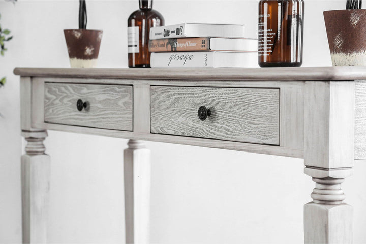 Joliet - Sofa Table - Antique White