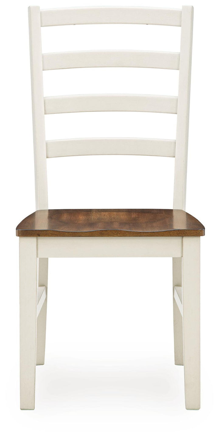 Brinfern - Dining Room Side Chair (Set of 2) - Brown / Antique White