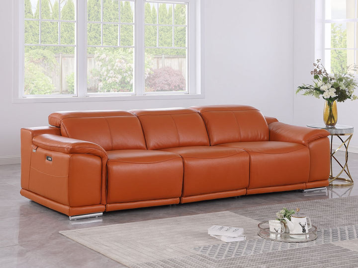 9762 - 3-Piece Modular Power Reclining Sofa With 2 Power Recliners In