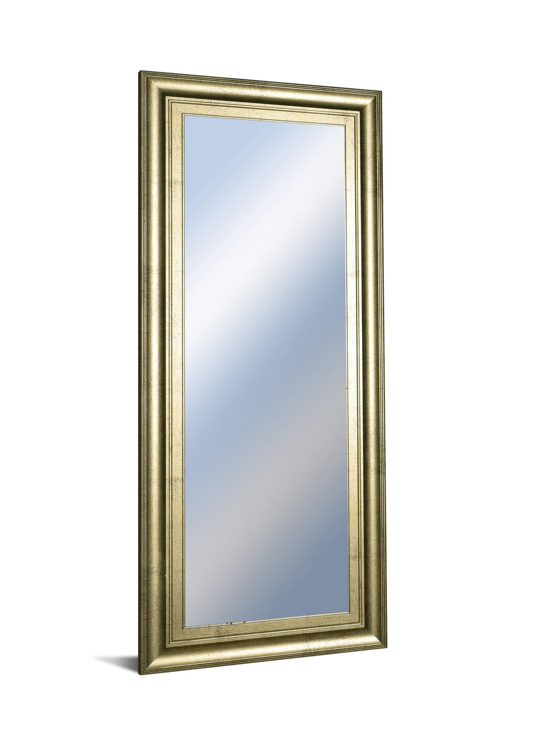 18x42 Decorative Framed Wall Mirror By Classy Art Promotional Mirror Frame #40 - Yellow