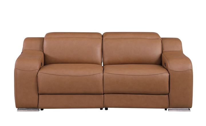 1116 - 2-Piece Modular Power Reclining Loveseat In With 2 Power Recliners &amp; Power Headrests