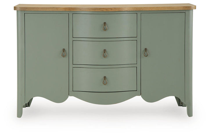 Actonville - Accent Cabinet - Antique Green