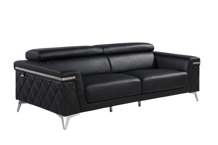 1140 - 3-Piece Sofa Set With Adjustable Headrest