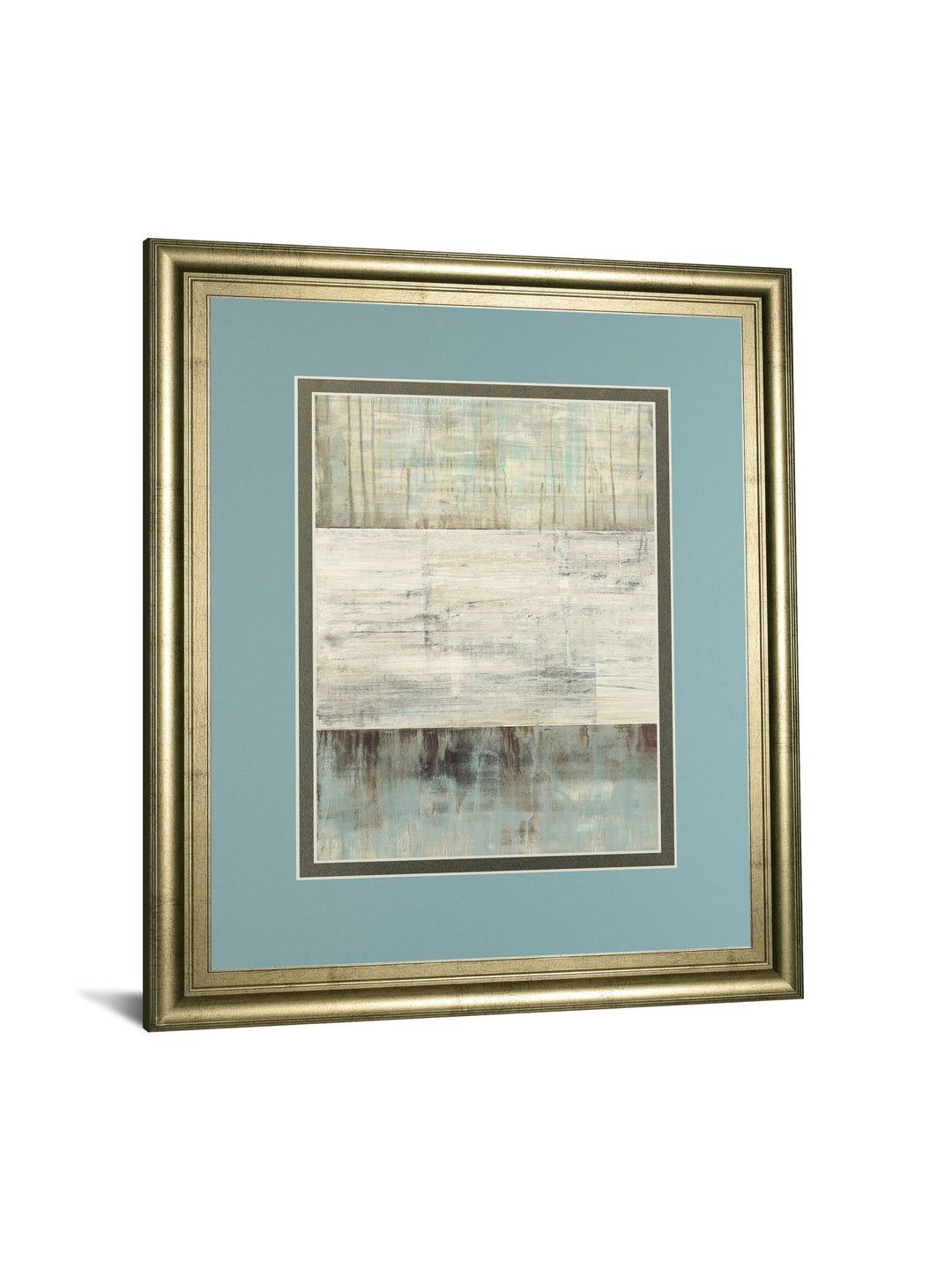 Of Fog &amp; Snow By Heather Ross - Framed Print Wall Art - Light Blue