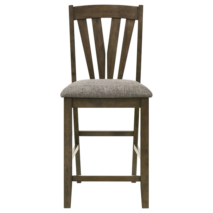 Canfield - Counter Height Dining Side Chair (Set of 2) - Brown