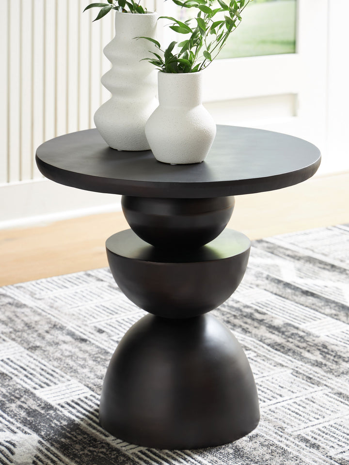 Kurtson - Bronze Finish - Accent Table