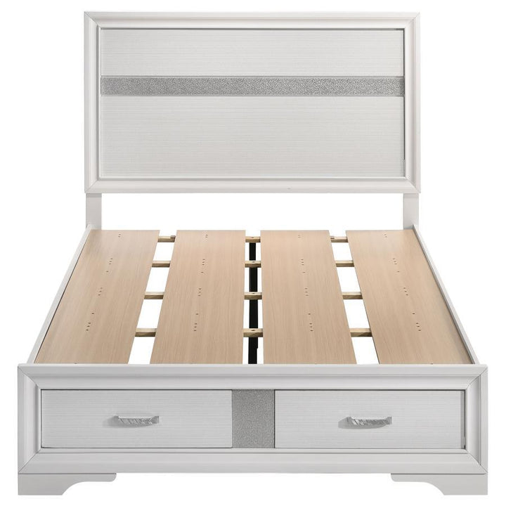 Miranda - Wood Storage Panel Bed