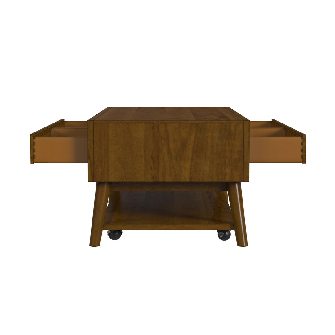 Santa Barbara - 3 Piece Occasional Table Set (Coffee Table &amp; Two End Tables) - Walnut