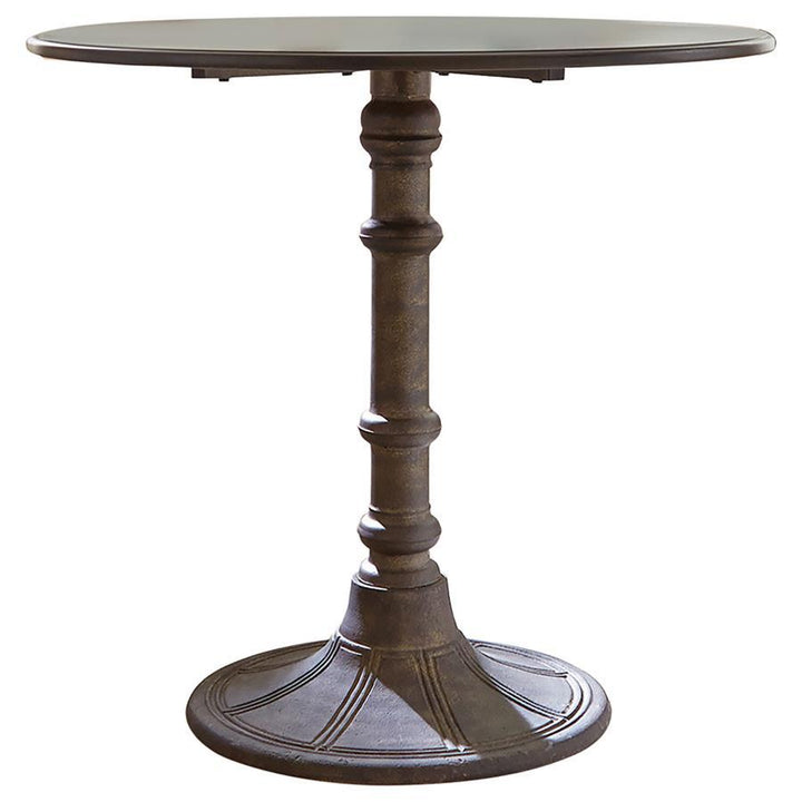 Oswego - Round 30-Inch Bistro Dining Table - Bronze