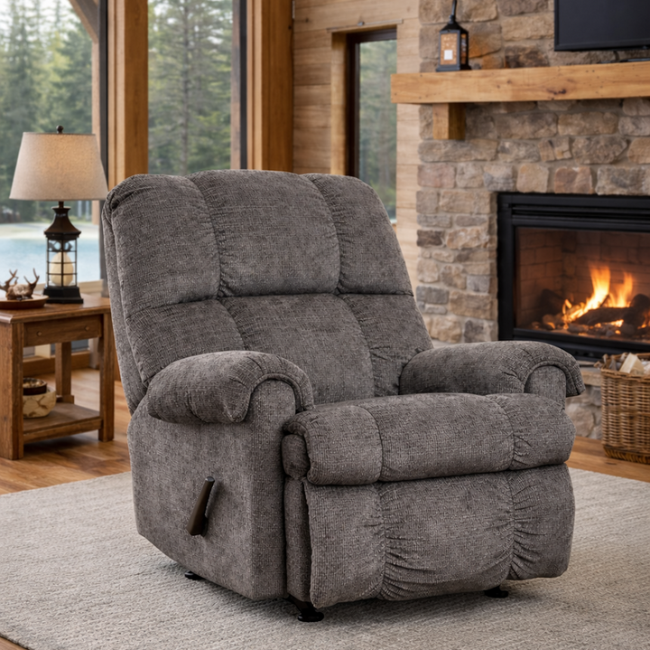 Washington 9010 Gray - Rocker Recliner