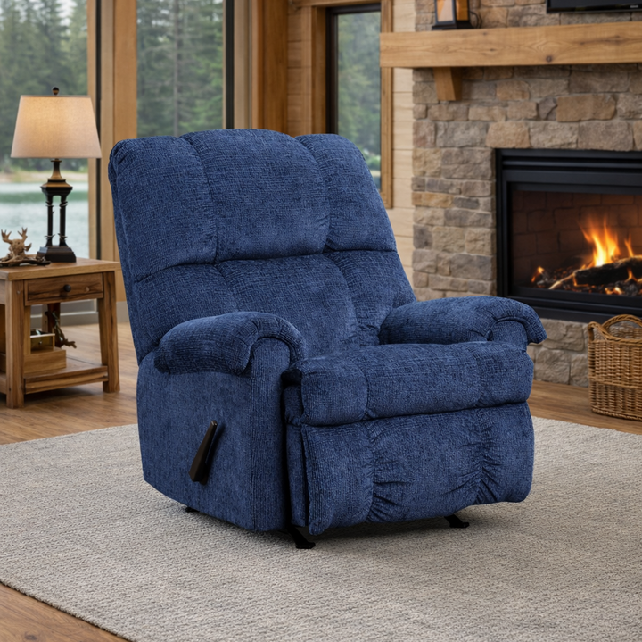 Washington 9010 Navy - Rocker Recliner