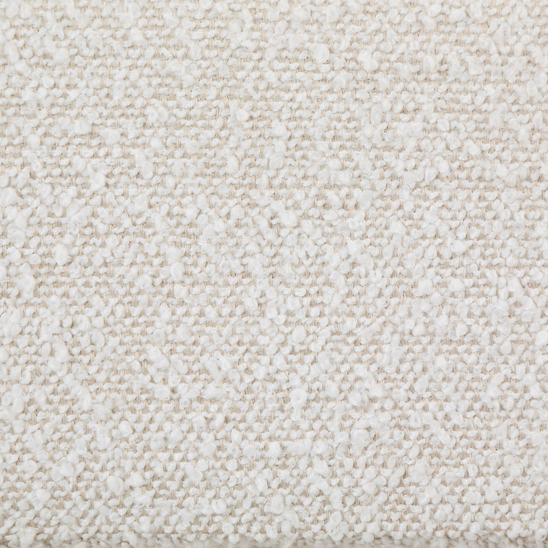 Petra Boucle Upholstered Accent Side Chair White