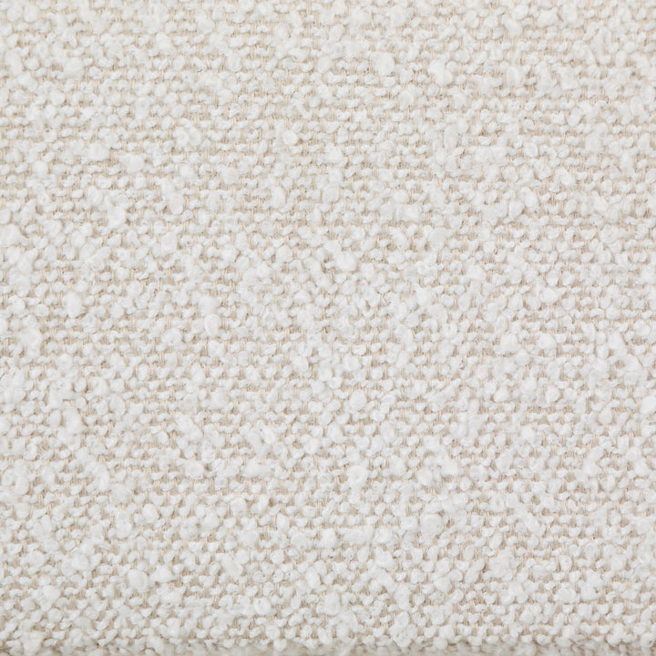 Petra Boucle Upholstered Accent Side Chair White