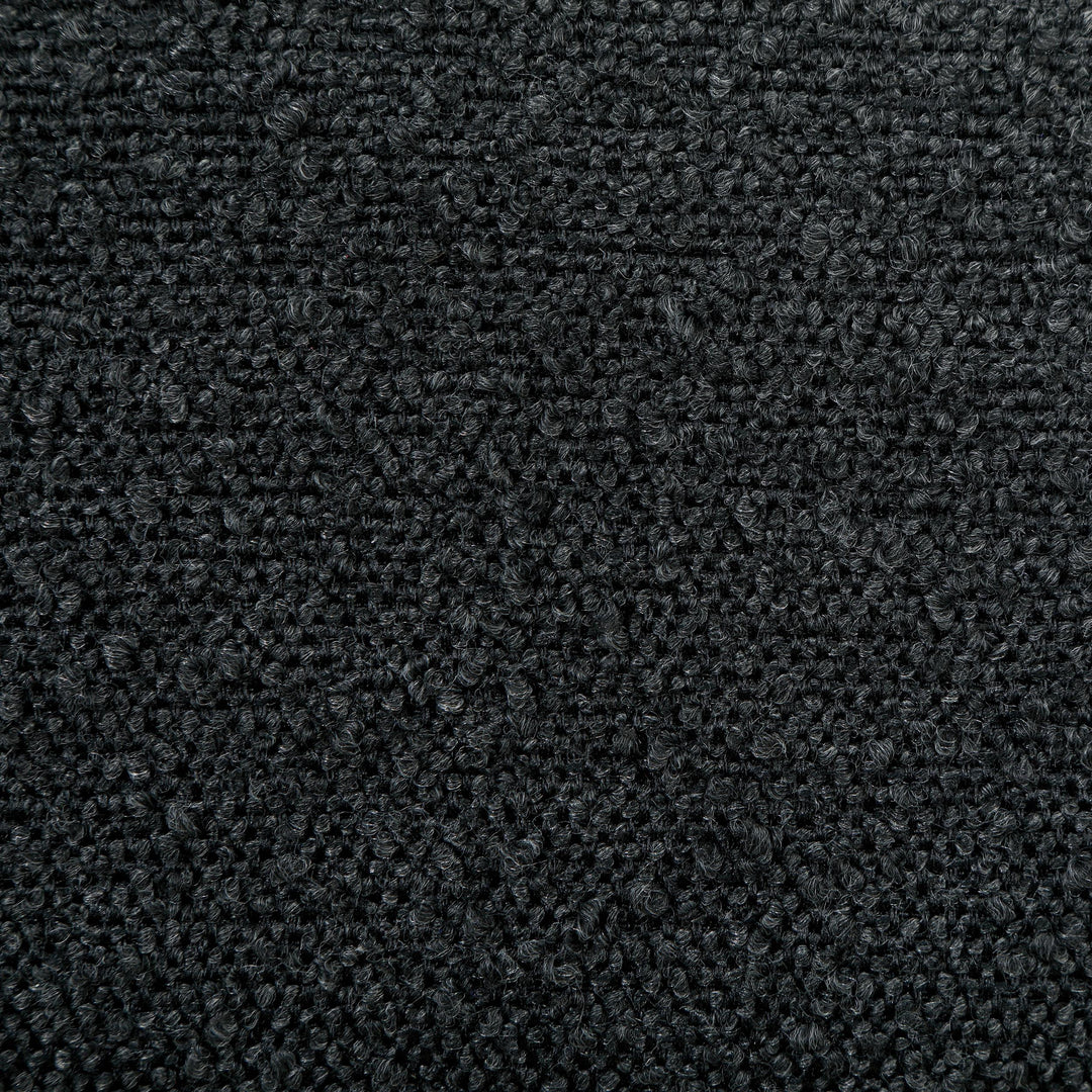 Petra Boucle Upholstered Accent Side Chair Black