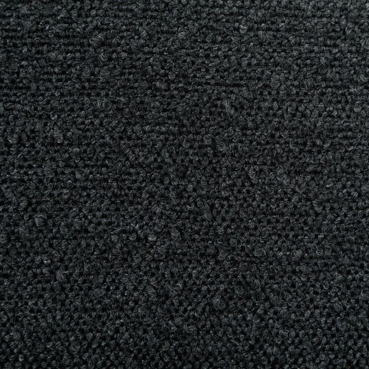 Petra Boucle Upholstered Accent Side Chair Black