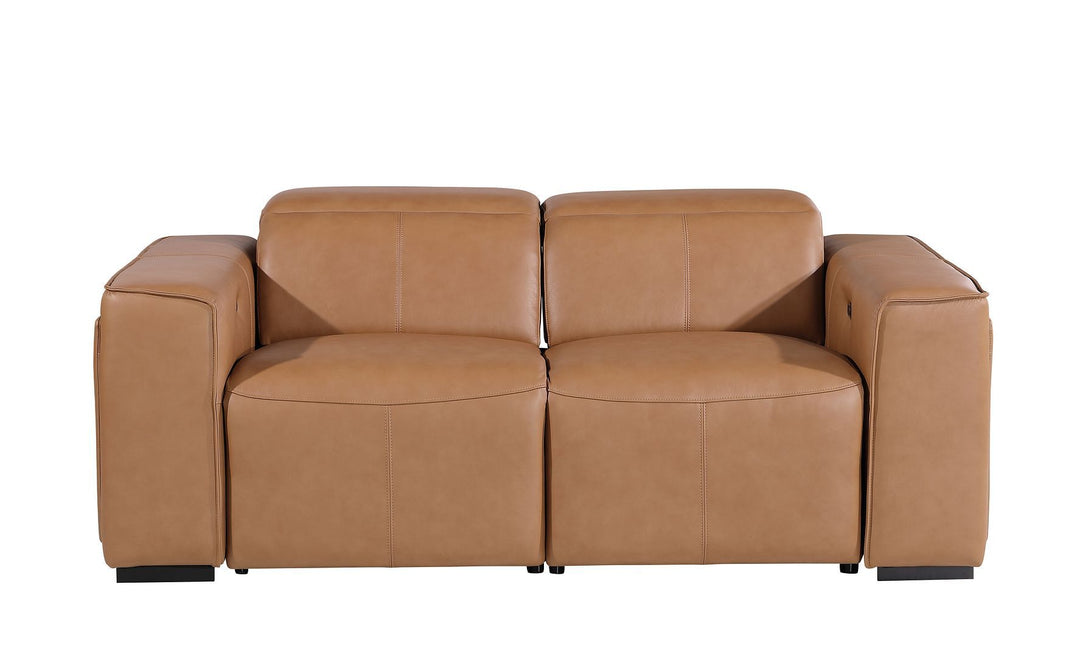 1224 - 2-Piece Modular Power Reclining Loveseat In With 2 Power Recliners &amp; Power Headrests
