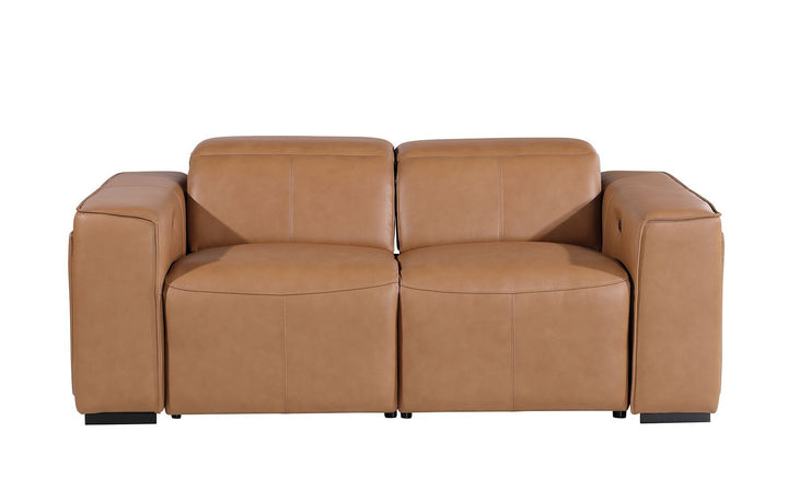 1224 - 2-Piece Modular Power Reclining Loveseat In With 2 Power Recliners &amp; Power Headrests