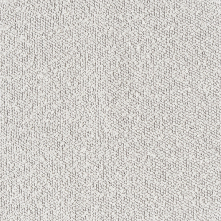 Serreta Boucle Upholstered Armless Acrylic Chair Ivory
