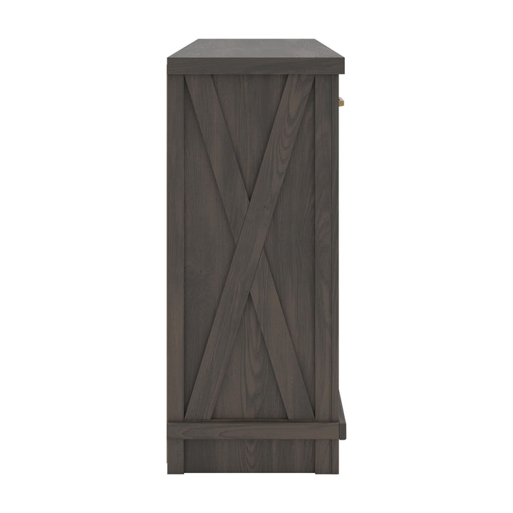 Brazen Valley - TV Stand With Fireplace Option