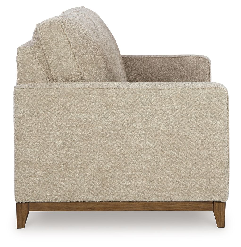 Arendale - Desert - Loveseat With Dark Cushions