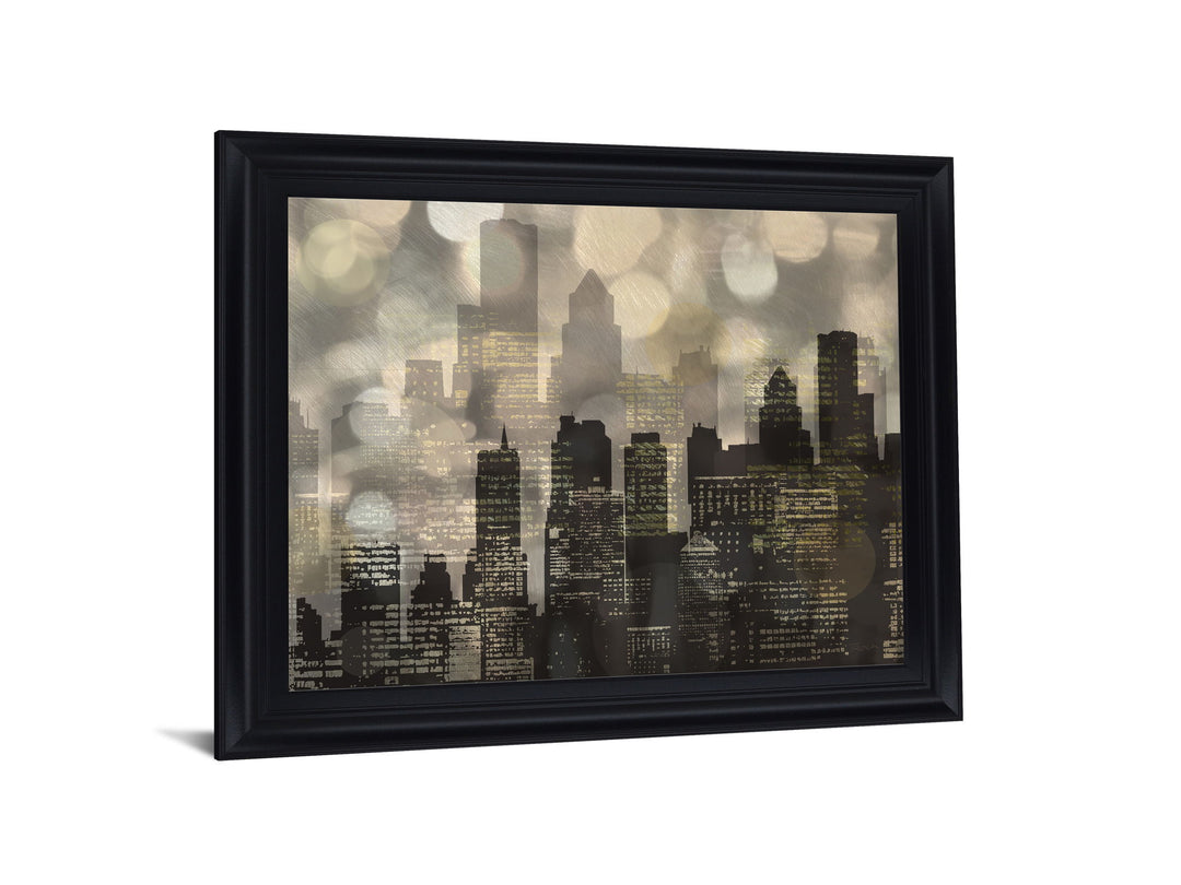 Luminous Skyline - 28" x 34" Framed Wall Art