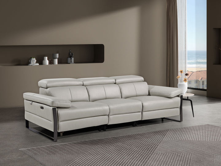 1246 - Modular Power Dual Reclining Sofa With Power Reclining Headrests