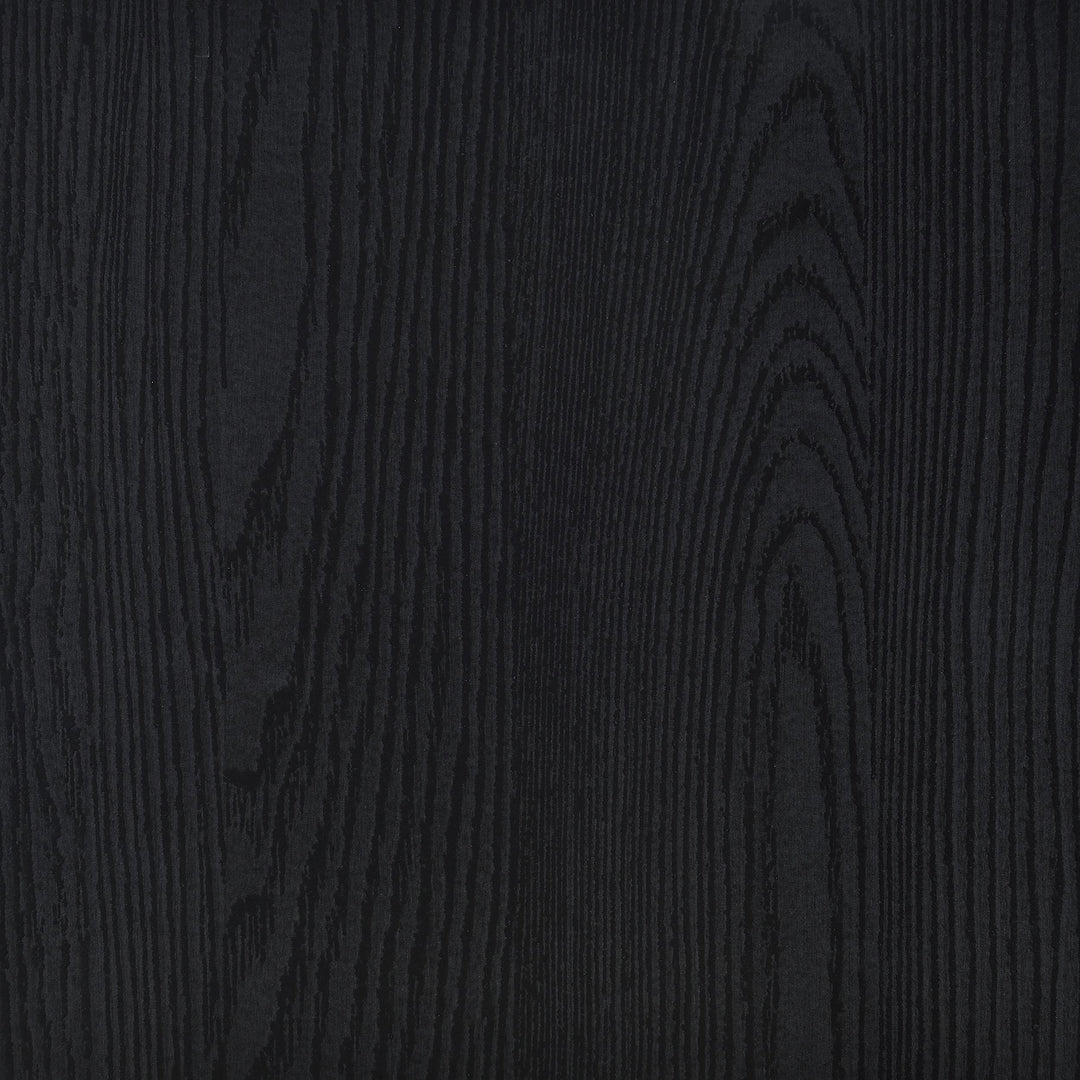 Clower Engineered Wood C-Shaped Sofa Side Table Black
