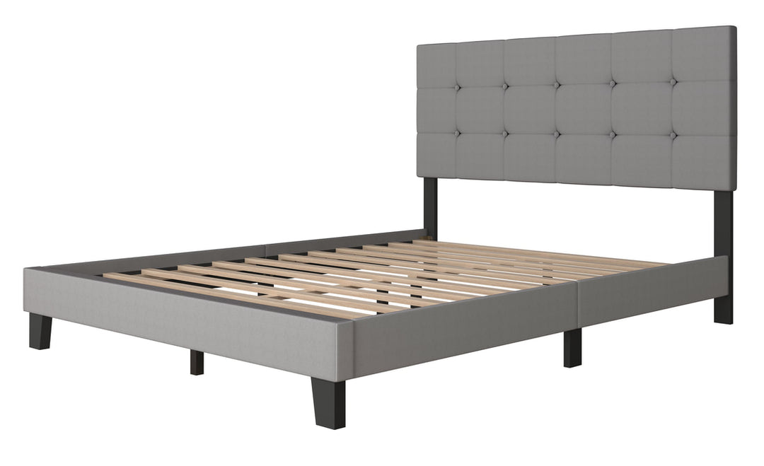 930 Gray Platform Bed