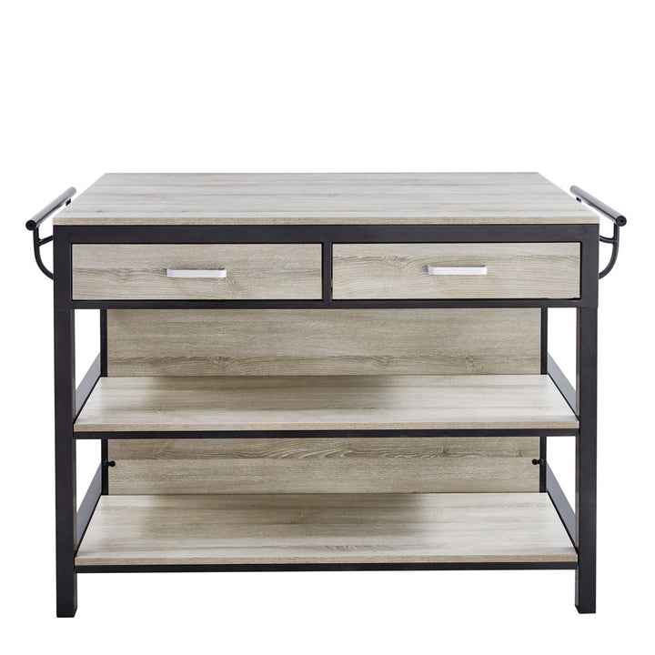 Carson - Counter Kitchen Table - Pearl Silver