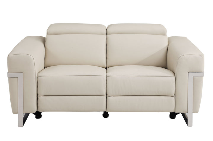 989 - Power Reclining Loveseat With Power Headrest