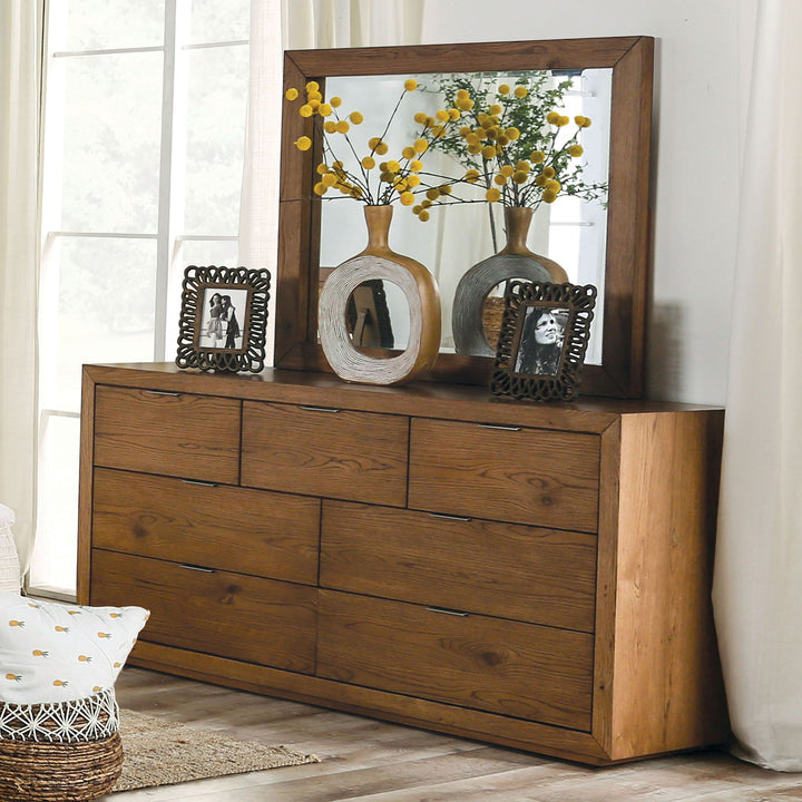 Leirvik - Dresser - Light Walnut