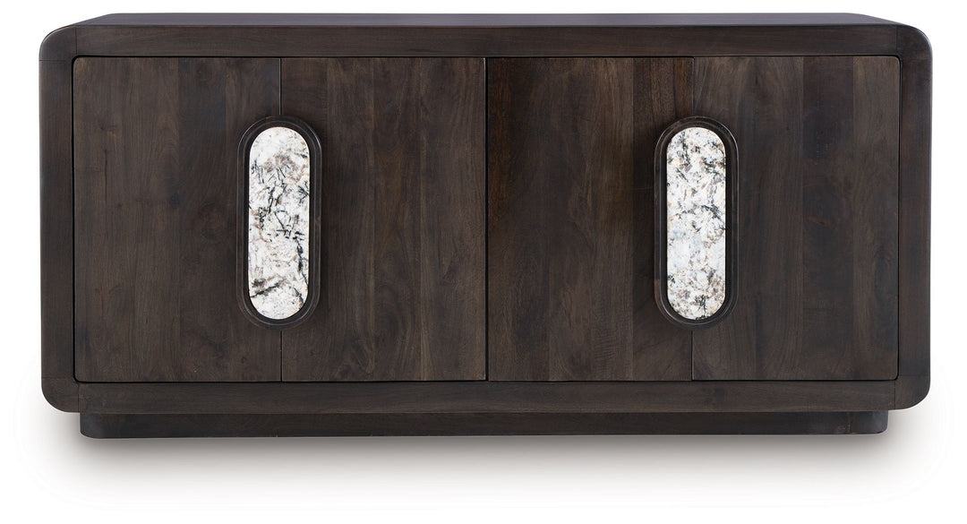 Elliston - Espresso Brown - Accent Cabinet