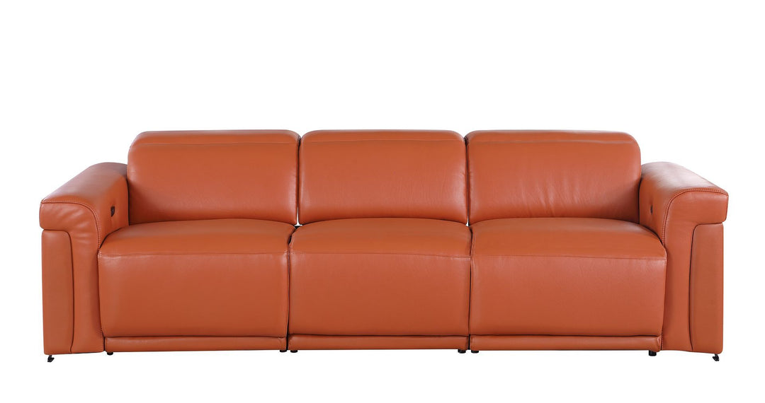 1126 - 3-Piece Modular Power Reclining Sofa In With 3 Power Recliners &amp; Power Headrests