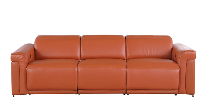 1126 - 3-Piece Modular Power Reclining Sofa In With 3 Power Recliners &amp; Power Headrests