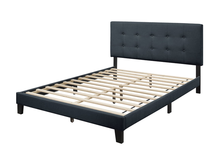 940 Charcoal Platform Bed