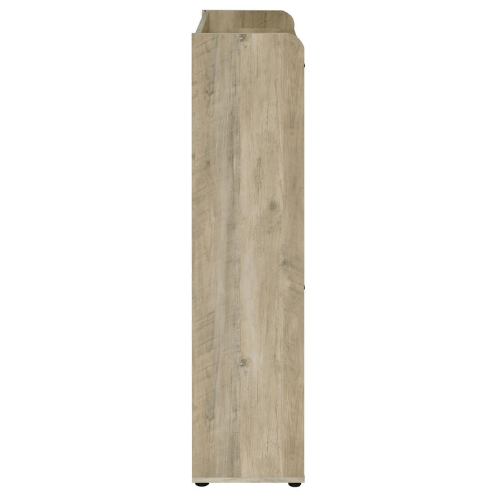 Denia 3-tier Engineered Wood Shoe Cabinet Grey
