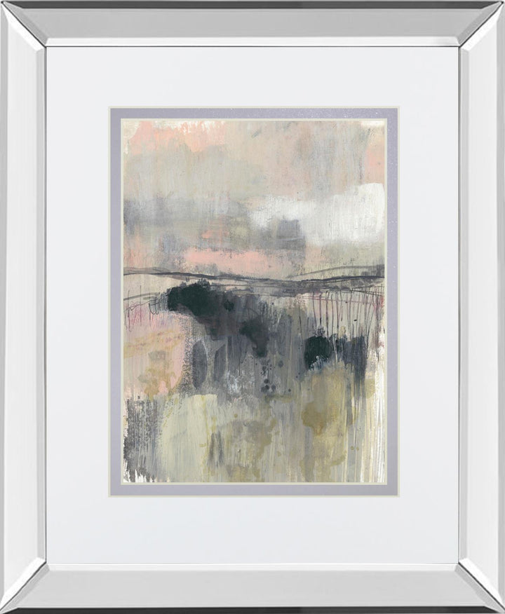 Blush Horizon II By Jennifer Goldberger - Gray