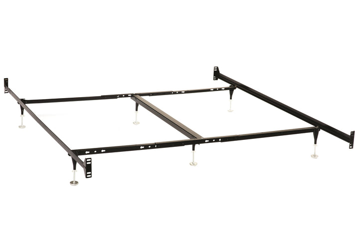 Esme Queen or E King Bed Frame Black (Headboard &amp; Footboard)